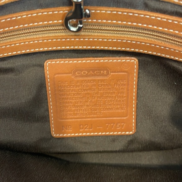 COACH hamptons Tote (D2J 7757) - VINTAGE - Picture 2 of 12